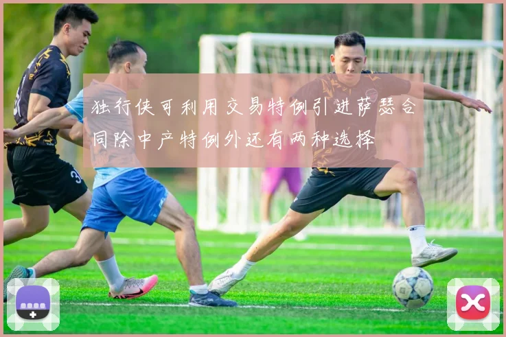 独行侠可利用交易特例引进萨瑟合同除中产特例外还有两种选择